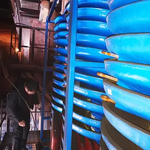 Chute For Mining Hot Sale Mining Equipment Patented Spiral Chute For Liquid And Solid Separation Gold Mining Machine Customized 220V/380V Haiwang