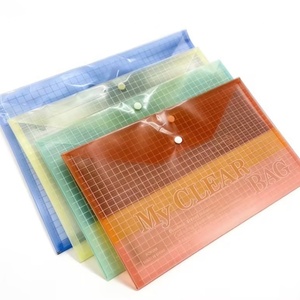Bolsa de PVC Transparente Personalizada al por Mayor con Logotipo, Carpeta de Archivos, Bolsa Resistente para Oficina, Modelo de Almacenamiento Conveniente para Documentos - Product Image 4