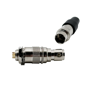 HR10a DIN hàng không cắm và ổ cắm kết nối 6-pin 10-pin nam camera công nghiệp điện dữ liệu kết nối 2A - Product Image 5