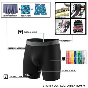 Usine en gros chinois boutique en ligne coton flèche pantalon Anti-frottement jambe hommes <span class=keywords><strong>sous</strong></span>-vêtements maison extérieur slips Shorts Boxer - Product Image 6