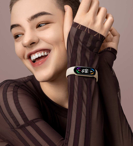 Pulsera impermeable portátil para Fitness, reloj inteligente de salud con pantalla Oled - Product Image 5