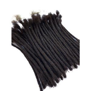 Estensioni Dreadlocks Afro Kinky 100% <span class=keywords><strong>Capelli</strong></span> Umani, Locs Stretti da 8 Pollici, Tingibili, Permanenti, per Donne e Uomini - Product Image 3