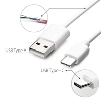 Cable USB Tipo A a Tipo C para Carga y Sincronización de Datos, 1 Metro