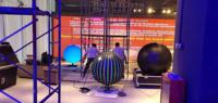 Pantalla LED Esférica Interior a Todo Color P4 para Sala de Exposiciones, Pantalla LED de Bola, Globo Publicitario, Pantalla Bola