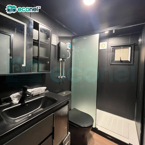 조립식 이동식 철제 2~3 베드룸 접이식 확장형 모던 소형 컨테이너 농가 슈퍼마켓 사무실 주택 빌라 하우스 - Product Image 2