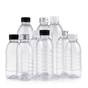 Bottiglia per Bevande Trasparente Senza BPA da 250~1600ml, Bottiglia in Plastica PET Vuota Personalizzabile per <span class=keywords><strong>Acqua</strong></span> Minerale - Product Image 1