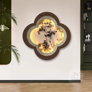 Nuova Pittura Zen in Arenaria Stile Cinese Eco-Friendly ad Alta Risoluzione, Resistente all'Acqua, per Pareti Interne del Soggiorno - Product Image 2