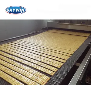 Industrial Bakery food processing lines Automatic cookies making machines