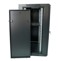 Armoire de serveur de centre de données murale en acier laminé à froid de 19 pouces 15U, sur mesure, gain de place, rack réseau