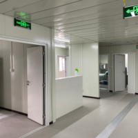 Maison mobile en conteneur facile à installer Maison modulaire en conteneur Maisons préfabriquées pour hôpital