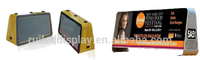 Pantalla LED Móvil Ultraligera para Techo de Auto/Taxi, Pantalla LED de Alta Definición para Publicidad en Taxi, Pantalla de Video LED para Camión Publicitario