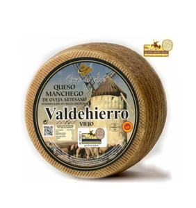 Cristo Del Prado Fromage au lait de brebis cru naturel D.O. Boîte de fromage à pâte dure vieilli Manchego Produits laitiers fermentés en promotion en ligne - Product Image 1