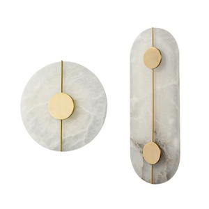 Lampe murale moderne en marbre 3000K pour couloir d'hôtel, salon, chambre à coucher, chevet - Product Image 3