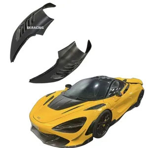 Kits de carrocería para McLaren 720S, parachoques delantero Exterior, guardabarros lateral para coche, cubierta embellecedora de salida de ventilación para McLaren 720S V Style Aftermarket