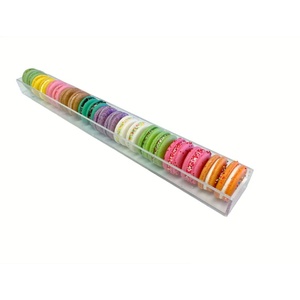 Bandeja transparente para servir, soporte Rectangular, soportes <span class=keywords><strong>de</strong></span> exhibición <span class=keywords><strong>de</strong></span> alimentos transparentes para fiesta, plato acrílico para galletas, soporte para galletas, servidor para galletas - Product Image 2
