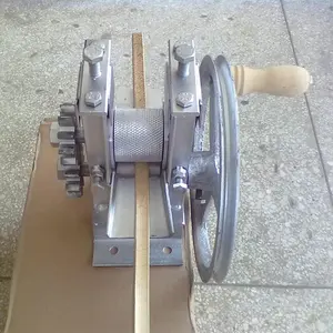 Máquina de bambu manual de cortar, mini cortador de barra de bambu original