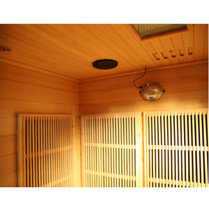 Sauna infrarroja portátil de alta seguridad Sauna infrarroja al aire libre pequeña caja de madera Sauna infrarroja - Product Image 4