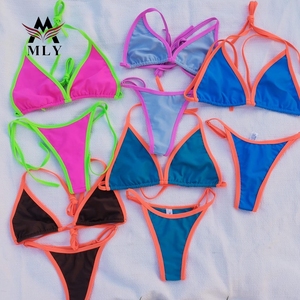 MLY <span class=keywords><strong>Bikini</strong></span> alla Moda, Costume da Bagno Personalizzato, <span class=keywords><strong>Bikini</strong></span> Sexy per Ragazze <span class=keywords><strong>in</strong></span> Abbigliamento da Spiaggia - Product Image 3