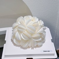 Cercles de papier de riz glutineux très populaires sur internet, 3,8 cm et 5 cm, nouvelles décorations de gâteaux de mariage de style chinois, en boîte