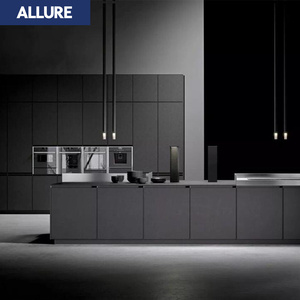 Allure Hochwertige Moderne Automatische U-förmige Weiße PVC-Spülenunterschränke für die Küche - Product Image 3