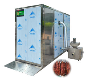 食肉喫煙機ソーセージ喫煙機魚喫煙機トレイドライヤー付き - Product Image 1