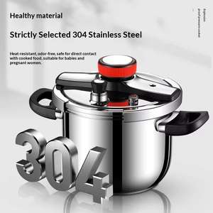 หม้ออัดแรงดันสแตนเลสคุณภาพสูง เป็นมิตรกับสิ่งแวดล้อม ป้องกันการระเบิด ใช้ได้ทั้งในครัวเรือนและเชิงพาณิชย์ อเนกประสงค์ - Product Image 2