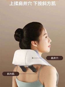 Chal de Masaje Inteligente Portátil para Relajar Hombros y Cuerpo, Masajeador Shiatsu para Espalda y Cuello con Terapia de Calor - Product Image 3