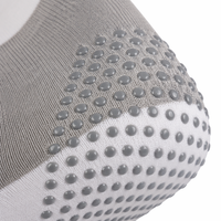 Chaussettes de sport professionnelles fines antidérapantes en maille respirante pour la gym et l'entraînement en intérieur