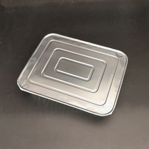 Plateau en aluminium épaissi pour la cuisine, la cuisson des plats et des casseroles, récipient alimentaire <span class=keywords><strong>jetable</strong></span> à emporter pour barbecue - Product Image 4