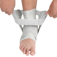 Réglable Gym & Running Sécurité Cheville Soutien Noir Élastique Pied Bandage Brace Pad Garde De Protection Chevilles