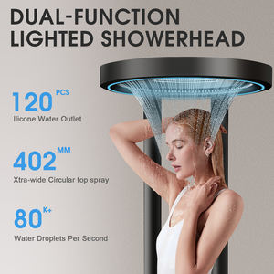 Système de douche complet personnalisé avec panneau de douche et jets corporels, une expérience de <span class=keywords><strong>spa</strong></span> complète à domicile - Product Image 2