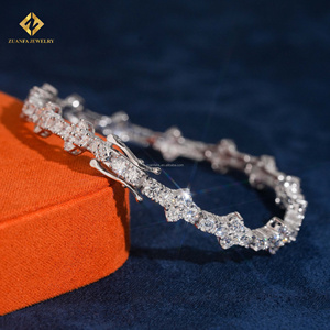 Pulsera de Lujo para Boda, Estilo Tenis, 3mm, Plata de Ley S925, Hip Hop, con Diamantes Cultivados en Laboratorio y Certificado IGI - Product Image 4