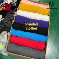 Pakaian bekas F1 grosir pakaian bekas bermerek campuran gaya merek terkenal hoodie berkualitas tinggi pakaian musim semi