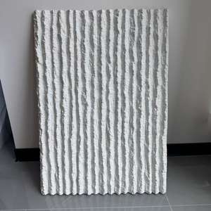 Panel imitasi 3D Modern PVC dalam/luar ruangan stiker dinding PU dekorasi Panel dinding lempengan besar blok marmer buatan untuk Vila beton - Product Image 6