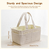 Sac de rangement multifonctionnel de grande capacité pour couches et lait en poudre, compartimenté, pour maman