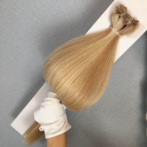 Extensiones de Cabello Humano de Lujo 100% Naturales, Color Personalizado, Lisas, Hechas a Mano, Doble Trama, Doble Costura a Máquina - Product Image 1