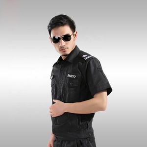 OEM a buon mercato uniforme di sicurezza personalizzata guardia Gatekeeper De Seguridad uniformi uomo guardia di sicurezza indossare camicie uniformi di guardia - Product Image 3