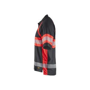 BLAKLADER-Polo UV 333810519955M Hi-Vis niveau 1 Noir/Rouge-EAN 7330509553985 HI-VIS WORKWEAR - Product Image 5