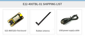 โมดูล Ebyte LoRa 433M ระยะไกล 5 กม. ชุดทดสอบ USB SX1268 LoRa 433MHz โมดูลรับส่งสัญญาณไร้สาย rf ชุดทดสอบโมดูล - Product Image 3