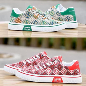 Zapatillas de Lona Étnicas para Hombre con Logotipo Personalizado, Diseño Nuevo, Suaves, de Caña Baja, Transpirables, Combinables con Todo, Ligeras, Casuales para Caminar - Product Image 6