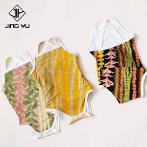 Traje de Baño Infantil Personalizado de Verano 2024, Tejido Ecológico, Estilo Hawaiano, Venta Caliente - Product Image 5