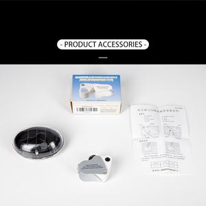 BIJIA fort grossissement 30x 60x double poche bijoux loupe <span class=keywords><strong>Antique</strong></span> Jade outil d'identification - Product Image 5