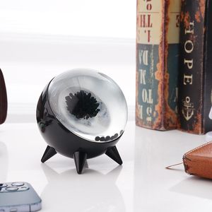 Regali di Natale: Ferrofluido Danzante Intelligente con <span class=keywords><strong>Ritmo</strong></span> Musicale, Altoparlante Ferrofluido Compagno Musicale/Partner Sonoro, Lampada con Display Ferrofluido - Product Image 3