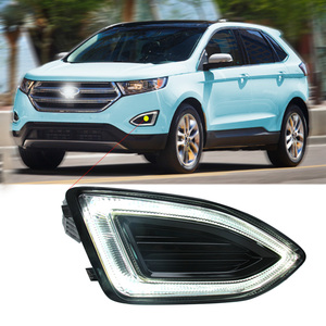 Winauto dẫn ánh sáng ban ngày Chạy ánh sáng dẫn Sương Mù Ánh sáng cho <span class=keywords><strong>Ford</strong></span> cạnh 2015 2016 DRL ánh sáng ban ngày lái xe ánh sáng - Product Image 6