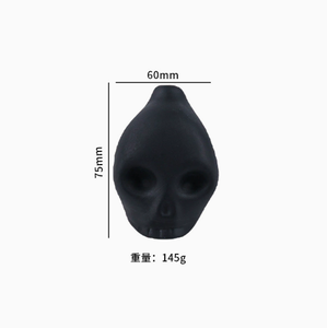 Fischietto della Morte Azteco, Strumento Maya in Ceramica Smaltata con <span class=keywords><strong>Suono</strong></span> Spaventoso a Forma di Teschio, Giocattolo per Scherzi, Accessorio Horror per Feste di Halloween - Product Image 5