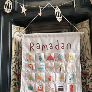 Calendario de Cuenta Regresiva Personalizado para Eid Mubarak Ramadán, Decoración de Eid Mubarak, Calendario de <span class=keywords><strong>Adviento</strong></span> de Ramadán Mubarak para Niños - Product Image 4