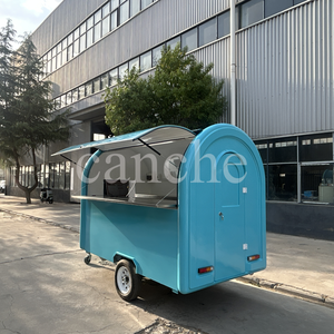 Comida rápida Concesión Comida Remolques Churros Diseño Cocina móvil Europa Remolque de comida callejera Totalmente equipado - Product Image 4