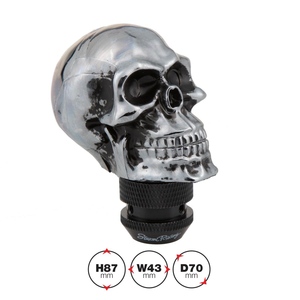 หัวเกียร์ Skeleton Black Eyes - หัวเกียร์รถยนต์อเนกประสงค์, อลูมิเนียม Simoni Racing - Product Image 1
