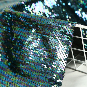 2020 Hot Thăng Hoa In Hai Mặt Cá Quy Mô 5Mm Bạc Vàng Căng Ma Thuật Nàng Tiên Cá Có Thể Đảo Ngược <span class=keywords><strong>Sequin</strong></span> Vải Cho Ăn Mặc - Product Image 4