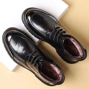 Zapatos Casuales de Invierno para Hombre, Nuevos, Cálidos y Gruesos, de Piel de Vacuno Genuina de Primera Calidad, Cálidos y Cómodos - Product Image 2
